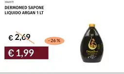 Prezzemolo e Vitale Dermomed sapone liquido argan offerta