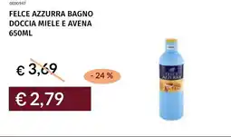 Prezzemolo e Vitale Felce azzurra bagno doccia miele e avena offerta
