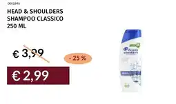 Prezzemolo e Vitale Head & shoulders shampoo classico offerta
