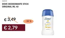 Prezzemolo e Vitale Dove deodorante stick original offerta