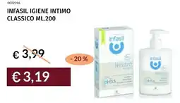 Prezzemolo e Vitale Infasil igiene intimo classico offerta