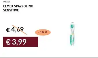 Prezzemolo e Vitale Elmex spazzolino sensitive offerta