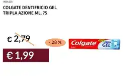 Prezzemolo e Vitale Colgate dentifricio gel tripla azione offerta