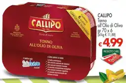 Despar CALLIPO Tonno all'Olio di Oliva offerta