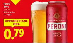 Lidl Peroni Birra offerta