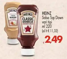 Despar HEINZ Salsa Top Down vari tipi offerta