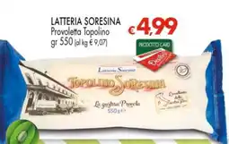 Despar LATTERIA SORESINA Provoletta Topolino offerta