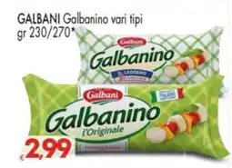 Despar GALBANI Galbanino vari tipi offerta