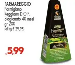 Despar PARMAREGGIO Parmigiano Reggiano D.O.P. Stagionato 40 mesi offerta