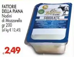 Despar FATTORIE DELLA PIANA Nodini di Mozzarella offerta