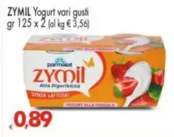 Despar ZYMIL Yogurt vari gusti offerta