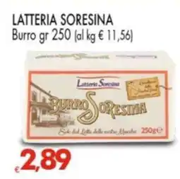 Despar LATTERIA SORESINA Burro offerta