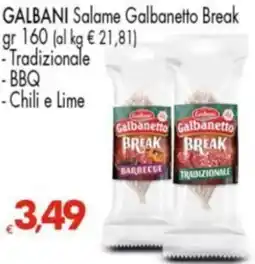 Despar GALBANI Salame Galbanetto Break offerta