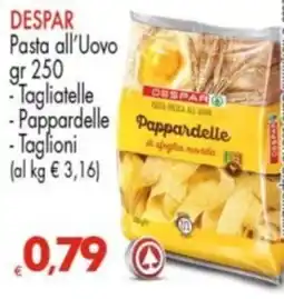 Despar DESPAR Pasta all'Uovo offerta