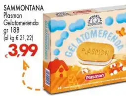 Despar SAMMONTANA Plasmon Gelatomerenda offerta