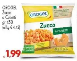 Despar OROGEL Zucca a Cubetti offerta