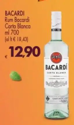 Despar BACARDI Rum Bacardi Carta Blanca offerta