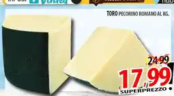Il Genio Supermercato Toro pecorino romano offerta