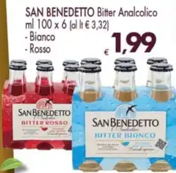 Despar SAN BENEDETTO Bitter Analcolico offerta