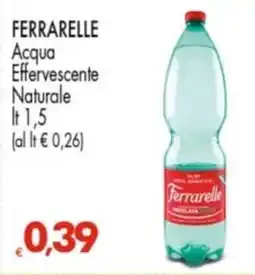 Despar FERRARELLE Acqua Effervescente Naturale offerta