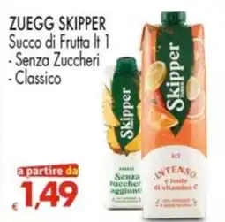 Despar ZUEGG SKIPPER Succo di Frutta offerta