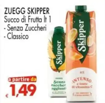 Despar ZUEGG SKIPPER Succo di Frutta offerta