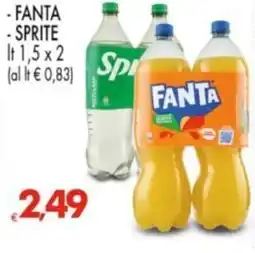 Despar Fanta - sprite offerta