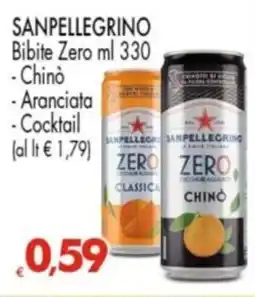 Despar SANPELLEGRINO Bibite Zero offerta