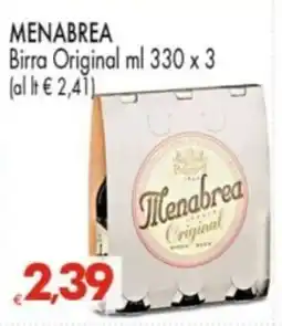 Despar MENABREA Birra Original offerta