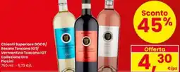 Interspar Chianti Superiore DOCG/Rosato Toscana IGT/Vermentino Toscana IGT Collezione Oro Piccini offerta