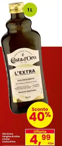 Interspar Olio Extra Vergine di oliva L'Extra Costa d'Oro offerta