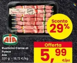 Interspar Rusticini Carne al Fuoco Aia offerta