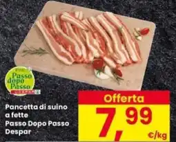 Interspar Pancetta di suino a fette Passo Dopo Passo Despar offerta