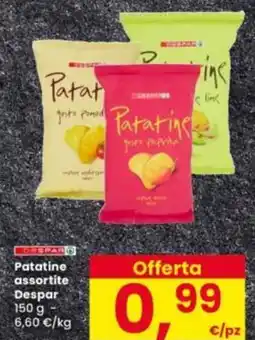 Interspar Patatine assortite Despar offerta