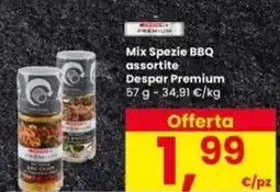 Interspar Mix Spezie BBQ assortite Despar Premium offerta