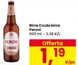 Interspar Birra Cruda birra Peroni offerta