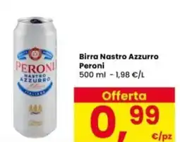 Interspar Birra Nastro Azzurro Peroni offerta