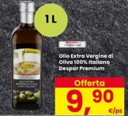 Interspar Olio Extra Vergine di Oliva 100% Italiano Despar Premium offerta