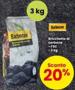 Interspar Bricchette di carbone offerta