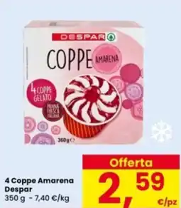 Interspar 4 Coppe Amarena Despar offerta