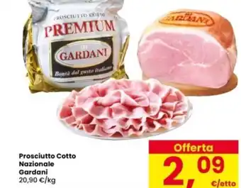 Interspar Prosciutto Cotto Nazionale Gardani offerta