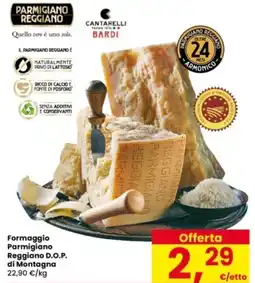 Interspar Formaggio Parmigiano Reggiano D.O.P. di Montagna offerta