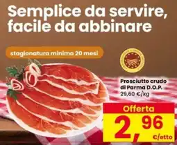 Interspar Prosciutto crudo di Parma D.O.P. offerta