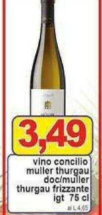 Pewex Muller thurgau offerta