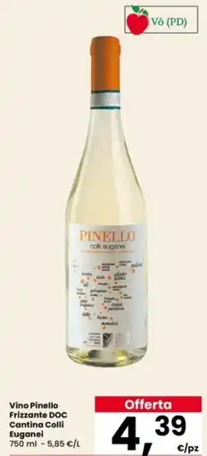 Interspar Vino Pinello Frizzante DOC Cantina Colli Euganei offerta