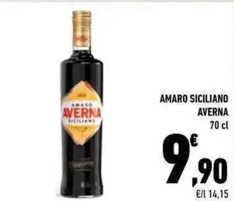 Conad Averna Amaro Siciliano 70 cl offerta