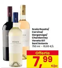 Interspar Scaia Rosato/Corvina/Garganega/Chardonnay Veneto IGT Sant'Antonio offerta