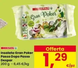 Interspar Insalata Gran Poker Passo Dopo Passo Despar offerta