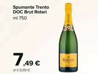 Carrefour Market Rotari spumante trento doc brut offerta