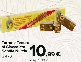 Carrefour Market Torrone tenero al cioccolato offerta